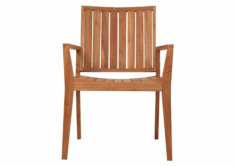 Winton Teak Dining Chair - Cozy Indoor Outdoor Furniture 